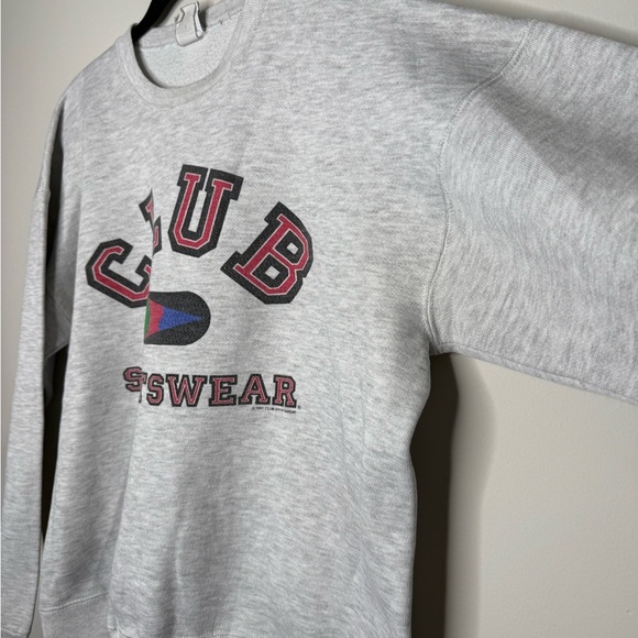 vintage "CLUB SPORTSWEAR" sweatshirt. - Picture 3 of 7